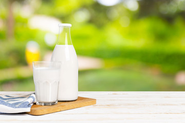 milk and green space