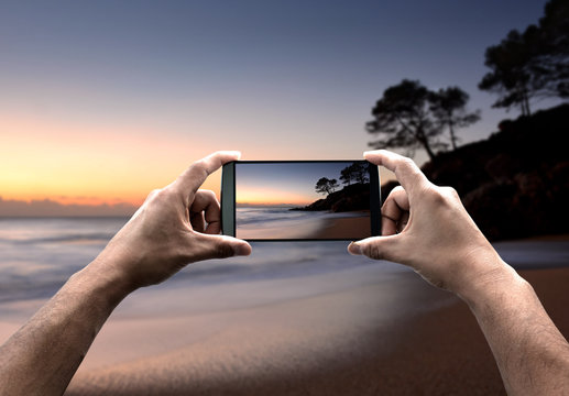 taking landscape photography with the smartphone