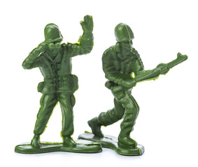 Collection of traditional toy soldiers