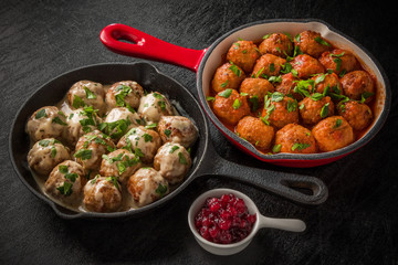 北欧風ミートボール　 Swedish dish meatball