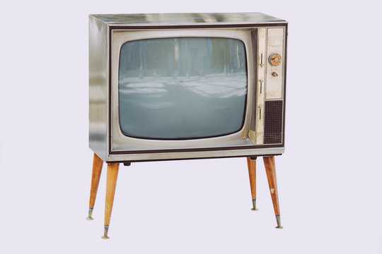 Old vintage tv