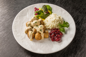 北欧風ミートボール　 Swedish dish meatball