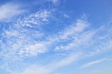 blue sky with cloud
