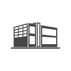 Building vector web icon