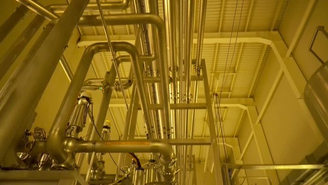 Modern filter system at large beer company
