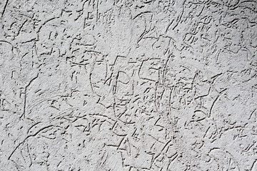 Texture of old vintage grey plaster wall