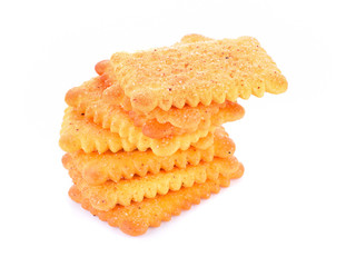 Biscuits isolated on white