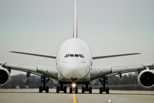 Front of the A380