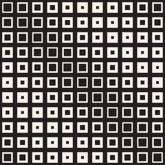 Repeating Geometric Rectangle Tiles. Vector Seamless Pattern.