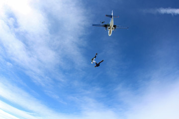 Fototapeta na wymiar Skydive