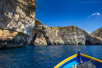 Blue Grotto.