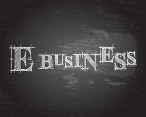 E Business Word Blackboard