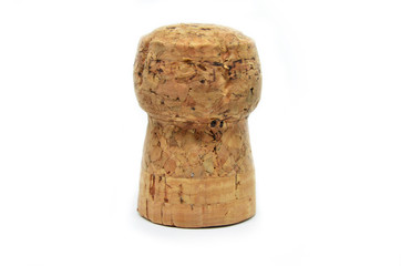 Cork from champagne bottle