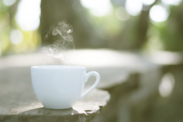 Morning coffee.