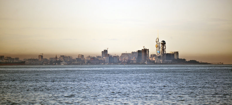 Landmark of Batumi in Georgia.