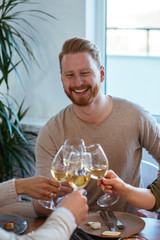 Enjoying life's pleasures