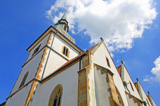 Rietberg: Pfarrkiche St. Johannes Baptist (17. Jh., Nordrhein-Westfalen)