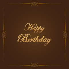 Happy Birthday Greeting Card