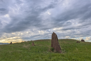 Summer landscape in Khakasia.