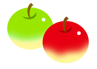 Apple（red＆green）