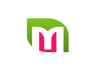 Fototapeta premium Letter M logo 