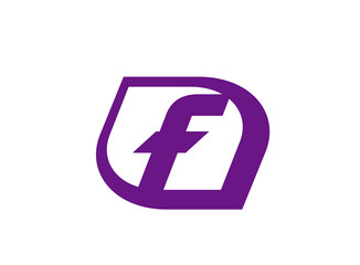 Letter F logo
