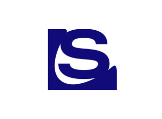 Letter S logo icon design template elements. Vector color sign

