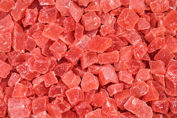 Candied fruit, dried, papaya, mango