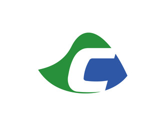 Letter c logo icon design template elements
