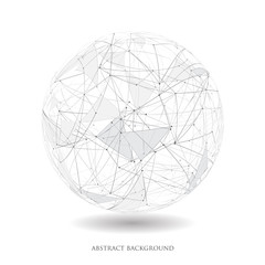 Vector seamless pattern. Geometric background with rhombus and nodes. Abstract geometric pattern. Golden texture.Seamless geometric pattern.