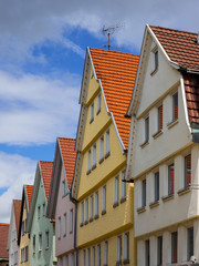 Fototapeta na wymiar Altstadthäuser Reutlingen