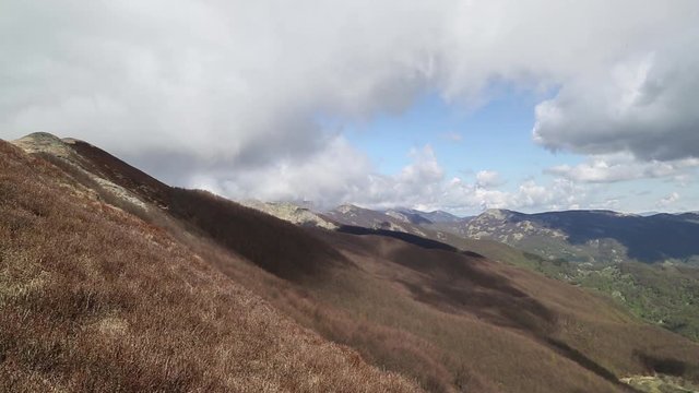Panorama Monte Malpasso, Parco nazionale dell'Appennino Tosco-Emiliano 