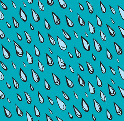 Drops. Vector illustration