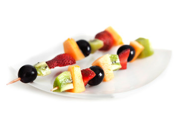 Fruits on a plate