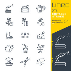 Lineo Editable Stroke - Gardening and Seeding line icons
Vector Icons - Adjust stroke weight - Expand to any size - Change to any colour