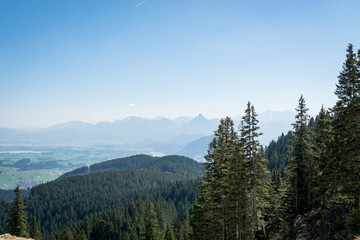 Naklejka premium Berge Alpen Sommer