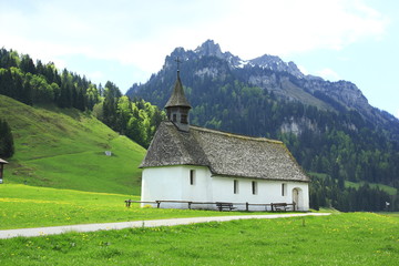 Fototapeta na wymiar Kapelle Schönenbach