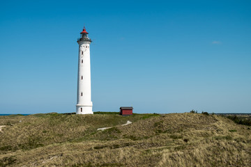 Leuchtturm Nørre Lyngvig in Dänemark