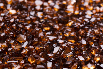 Brown Amber stones background