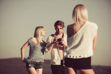 summer vacation and traveling, beauty and fashion, love and friendship