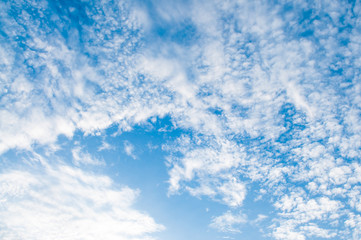 Blue sky and cloud.background