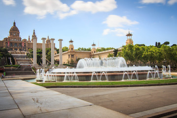Magischer Brunnen in Barcelona