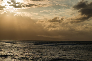 Hookipa Beach Sunset Sonnenuntergang