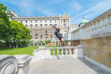 Fototapeta premium parkour vienna