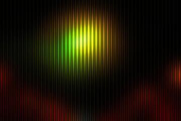 Green brown yellow black abstract with light lines blurred background