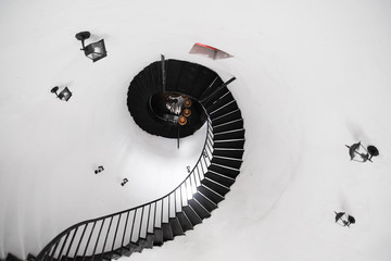 Spiral stair to the infinity