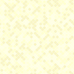 Yellow diamond pattern. Seamless vector