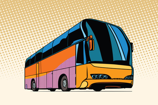 tourist bus, public transport