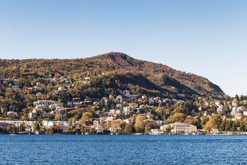 Fototapeta premium Lago di Como port