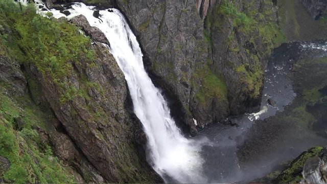 Voringfossen is the 83rd highest waterfall in Norway
